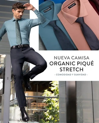 CAMISAS PIQUÉ STRETCH