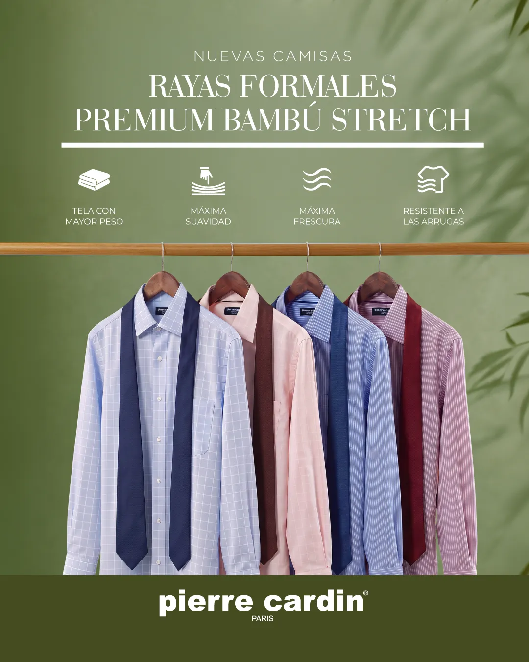 Camisas Bambú Rayasm