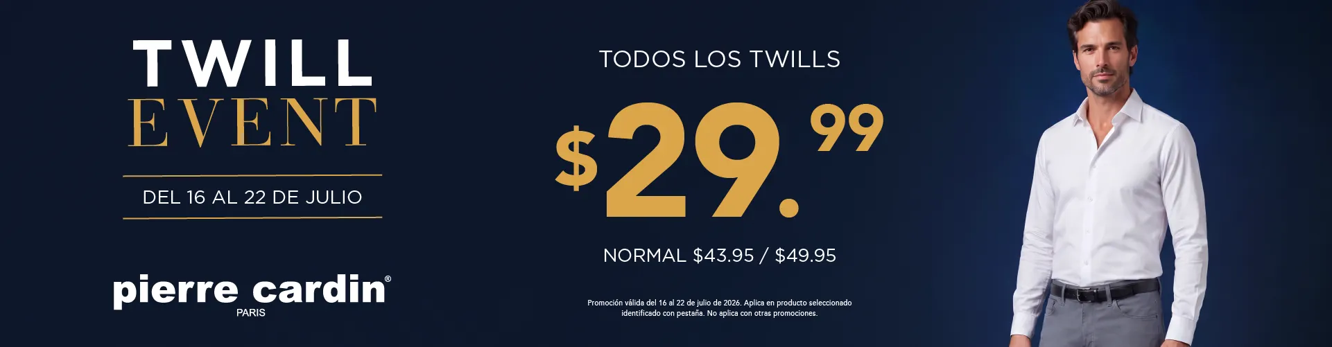 Evento Pantalón twill