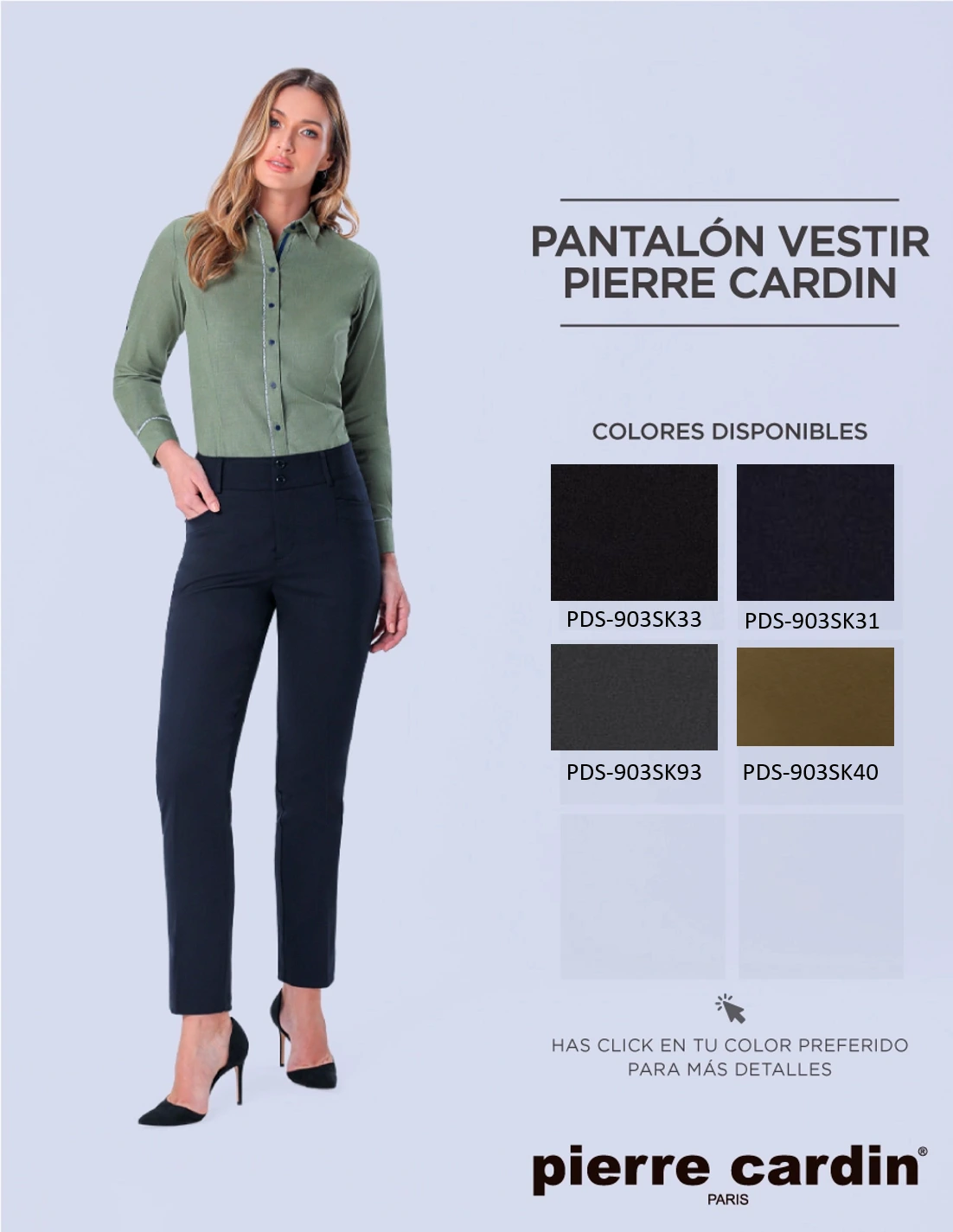 PANTALÓN DE  VESTIR DAMA