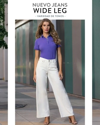 JEANS WIDE LEG