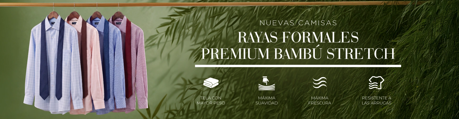 Camisas Bambú Rayas