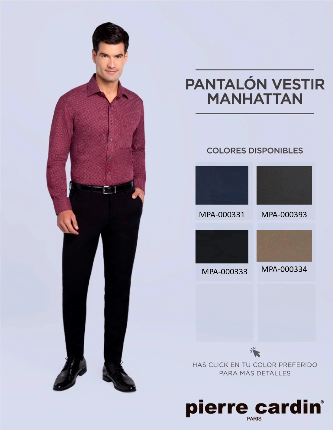 PANTALÓN DE VESTIR MANHATTAN