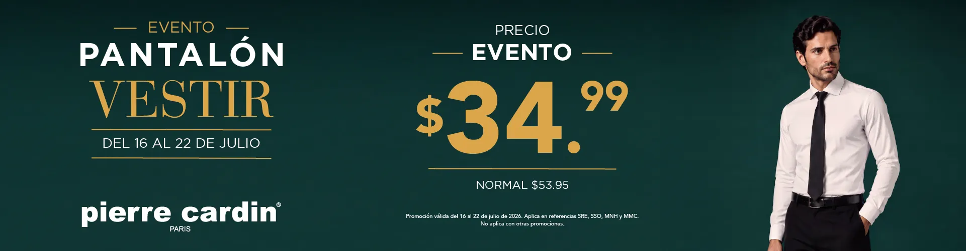 Evento Pantalón vestir
